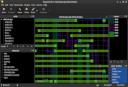 Decorative IC layout image.